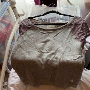 American eagle lace sleeved sweater